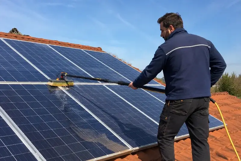 Nettoyage et entretien de panneaux solaires à Saint-Clément-des-Baleines